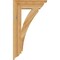 Ekena Millwork Thorton Traditional Rough Sawn Bracket, Western Red Cedar, 4"W x 16"D x 28"H BKT04X16X28THR01RWR - alternate 4